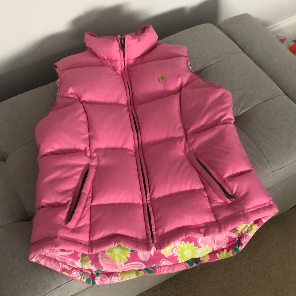Lilly Pulitzer puffy vest